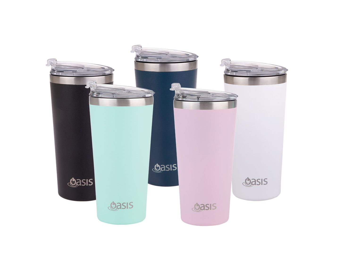 Oasis 480ml Vacuum Travel Mug