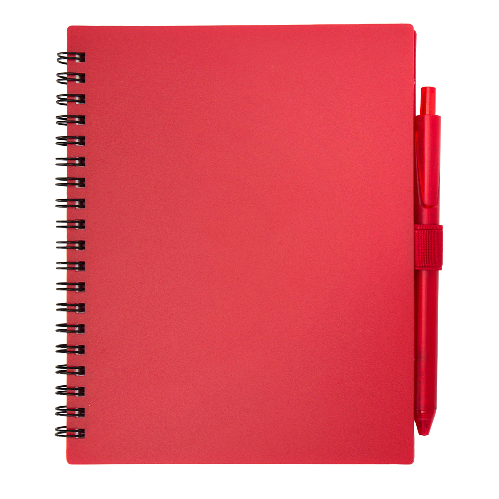 Niove Recycled PP Notebook & Pen Set