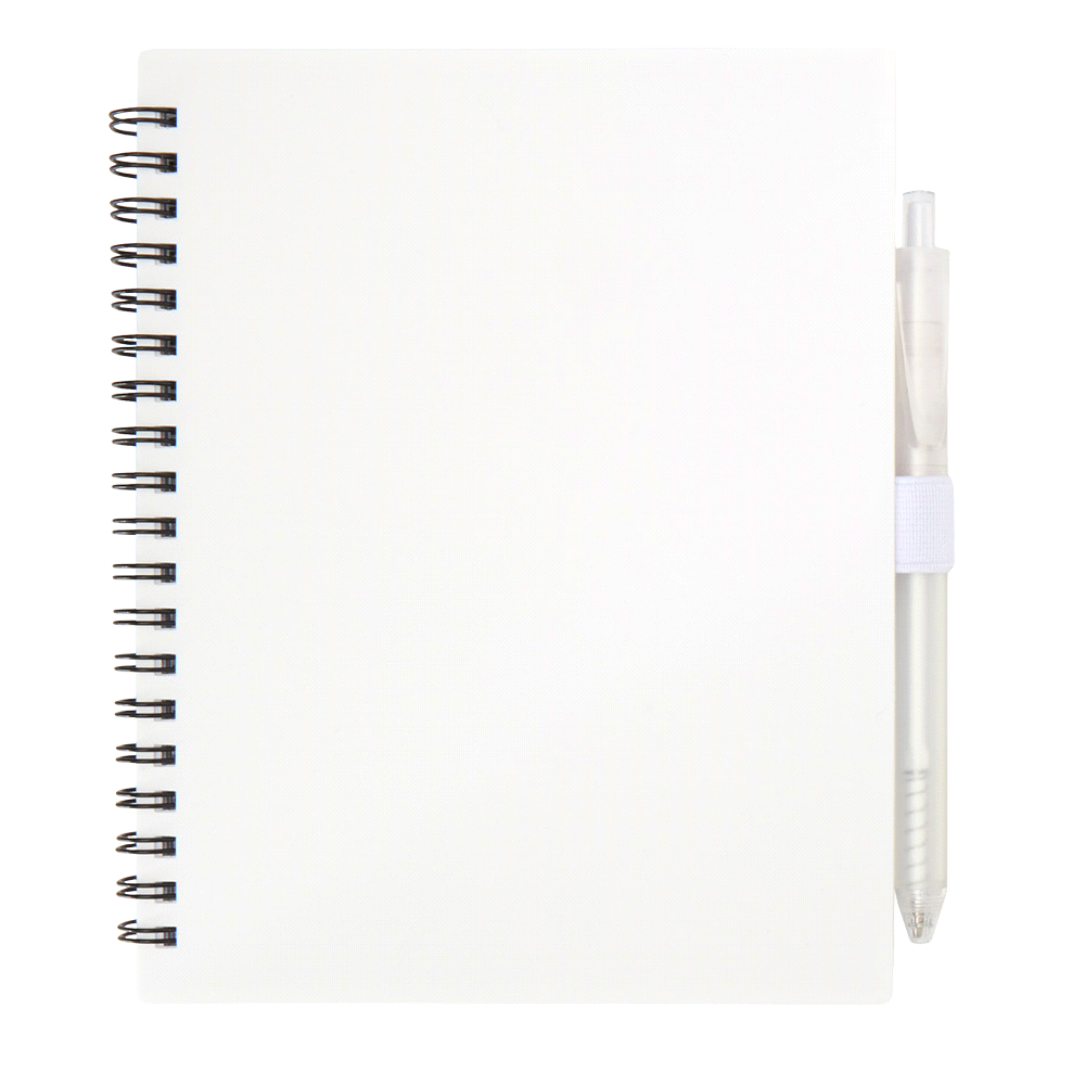 Niove Recycled PP Notebook & Pen Set