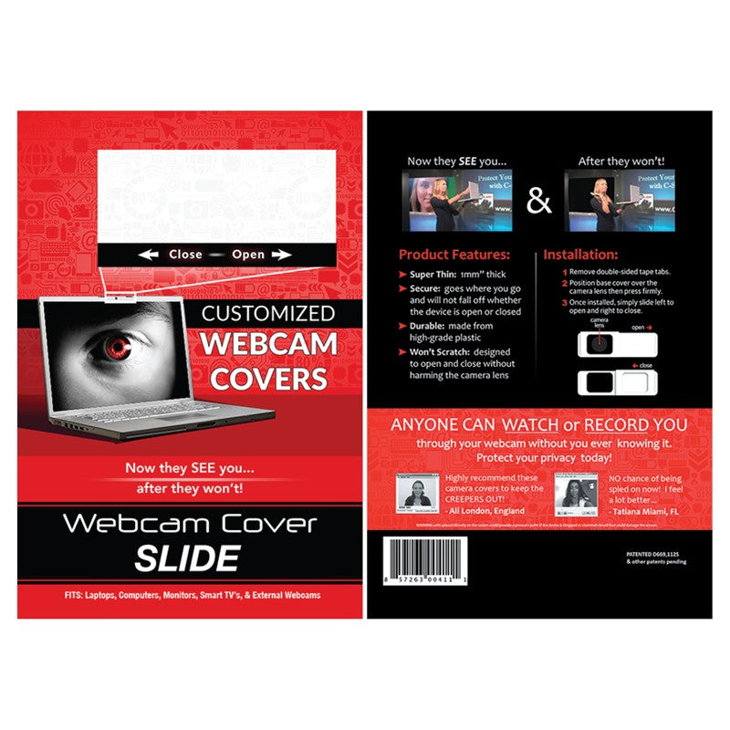 WebCam Cover Slide