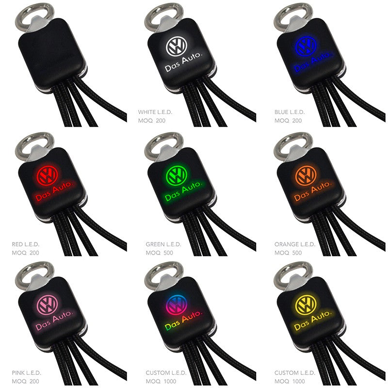 3n1 Light Up Charge Cable