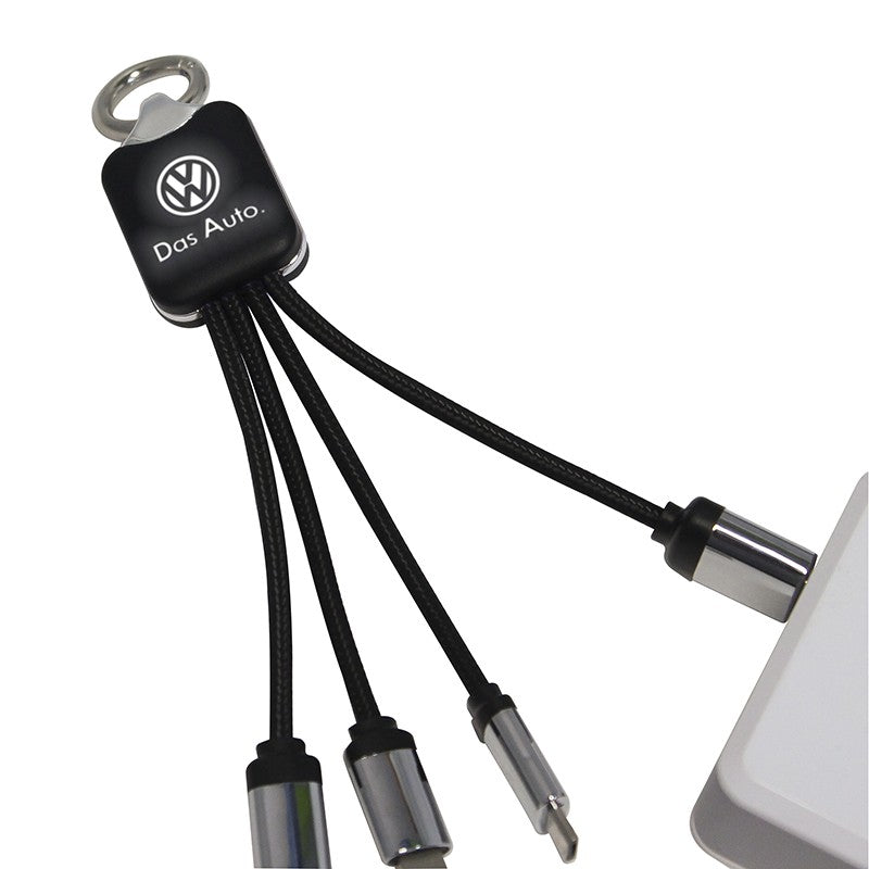 3n1 Light Up Charge Cable