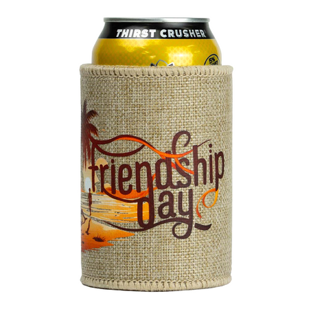 Jute Stubby Holder