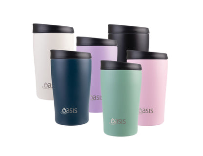 Oasis 380ml Vacuum Travel Mugs