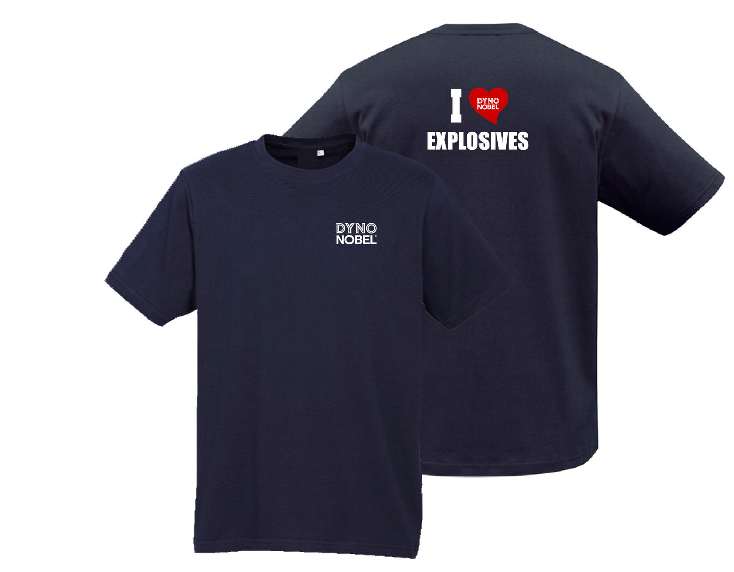 DYNO I ❤️ Explosives T-shirt - MEN