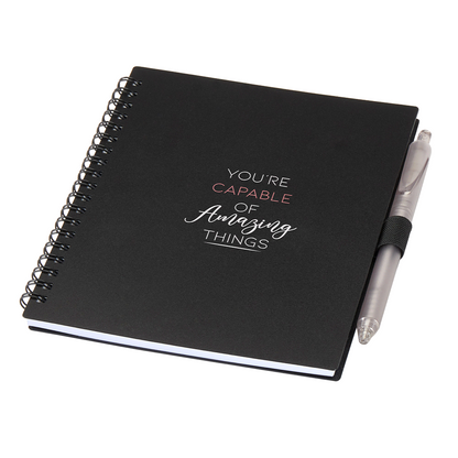 Niove Recycled PP Notebook & Pen Set