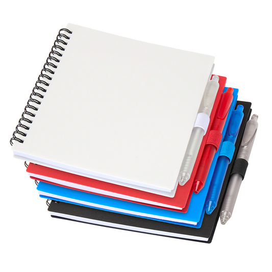 Niove Recycled PP Notebook & Pen Set