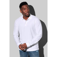 Men's Stedman Long Sleeve Polo