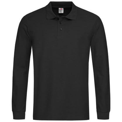 Men's Stedman Long Sleeve Polo