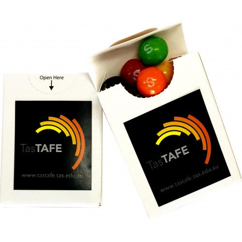 Flip Lid Cardboard Box with M&M's 25g *Plastic Free*