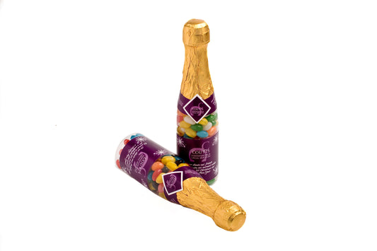 Champagne Bottles filled with Jelly Beans